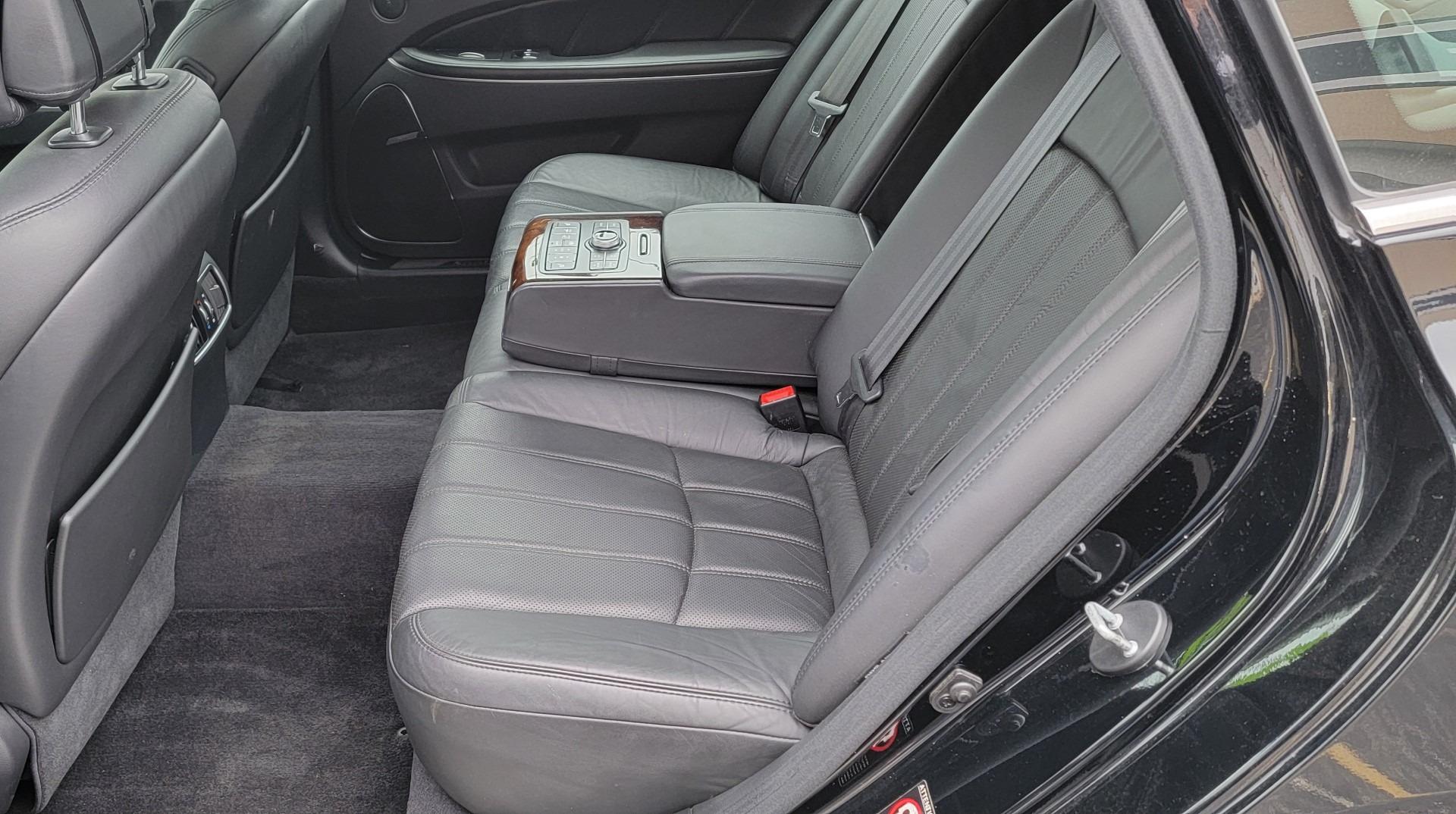 2011 BLACK /Black Leather Hyundai Equus 4dr Sdn Ultimate (KMHGH4JF5BU) with an V8, 4.6 Liter engine, Automatic transmission, located at 1010 N White Horse Pike, Stratford, NJ, 08084, (856) 262-9500, 39.838921, -75.011497 - Photo#9